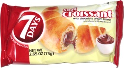 7 Days Soft Croissant With Chocolate Cream Filling 7 Days Soft Croissant With Chocolate Cream Filling