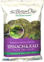 The Better Chip Spinach & Kale with Sea Salt