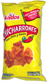 Bokados Chicharrones Con Chile y Limón