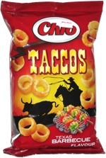 Chio Taccos Texas Barbecue Flavor