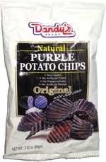 Dandy's Natural Purple Potato Chips Original with Sea Salt