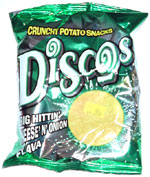 Discos Big Hittin' Cheese 'n' Onion Flava Crunchy Potato Snacks