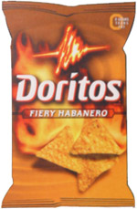Fiery Habanero Doritos