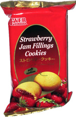 Ever Delicious Strawberry Jam Fillings Cookies