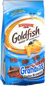 Goldfish Grahams Fudge Brownie
