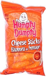 Humpty Dumpty Cheese Sticks (Bâtonnets au Fromage)