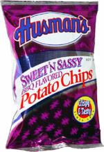 Husman's Sweet 'n Sassy BBQ Flavored Potato Chips