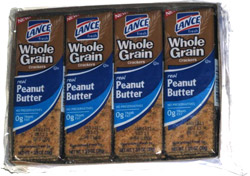 Lance Whole Grain Crackers Real Peanut Butter