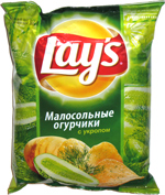 Lay's Half Sour Cucumber with Dill