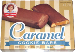 Little Debbie Caramel Cookie Bars