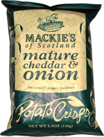 Mackie's of Scotland Mature Cheddar & Onion Potato Crisps
