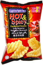 Miaow Miaow Hot & Spicy Flavoured Snacks