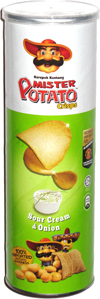 Mister Potato Crisps Sour Cream & Onion
