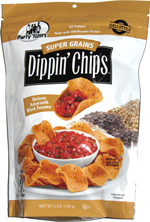 Party'tizers Super Grains Dippin' Chips Quinoa Amaranth Black Sesame