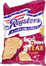 Roysters Bubbled Chips T-Bone Steak Flavor