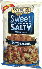 Snyder's of Hanover Sweet and Salty Pretzel Pieces Salted Caramel