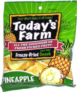 Today's Farm Freeze-Dried Pineapple