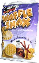 Waffle Works Waffle Snax Maple Cinnamon Creme