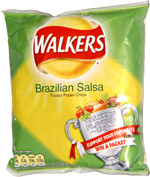 Walkers Brazilian Salsa Flavour Potato Crisps