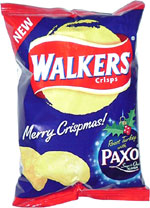 Walkers Roast Turkey with Paxo Sage & Onion Flavour Crisps