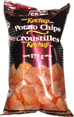 Co-op Ketchup Potato Chips (Croustilles Ketchup)