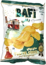 Bafi Istanbul Soul Tuz ve Sukre Potato Cips