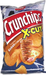 Crunchips X-Cut o smaku Kebab z Celulka