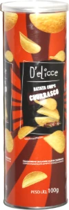 Delicce Batata Chips Churrasco