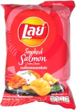Lay's Smoked Salmon Cream Cheese