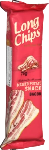 Long Chips Mashed Potato Snack Bacon