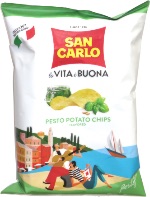 San Carlo la Vita è Buona Pesto Potato Chips