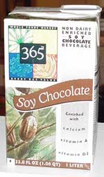 365 Non Dairy Enriched Soy Chocolate Beverage