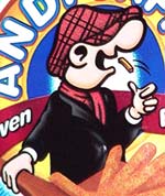 Andy Capp's Hot Fries (and Pub Fries, Salsa Fries, etc.) mascot