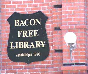Bacon Free Library (South Natick, Massachusetts)