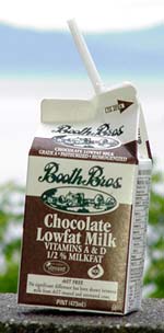 Booth Bros. Chocolate Lowfat Milk