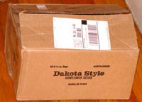 Dakota Style Potato Chips box