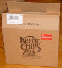 Kettle Chips box