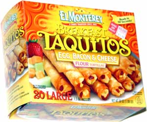 El Monterey Breakfast Taquitos