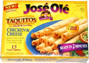 José Olé Chicken & Cheese Taquitos