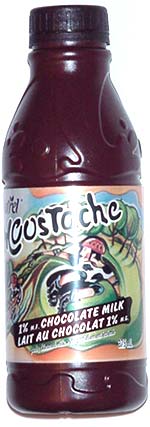 Moustache lait au chocolat