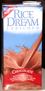 Rice Dream Chocolate Milk