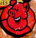 Tom's Hot Pork Rinds mascot