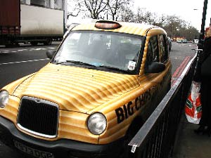 Walkers Max chips taxi