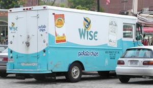 Wise truck spotted in Baltimore