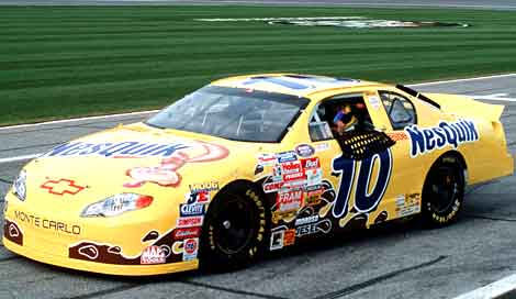 Nesquik-powered race car