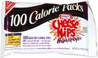 Cheese Nips Thin Crisps 100 Calorie Packs