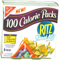 Ritz Snack Mix 100 Calorie Packs