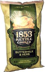 1853 Kettle Cooked Buttermilk & Herb Potato Chips
