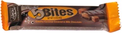 5 Bites Creamy Caramel Covered In Milk Chocolate