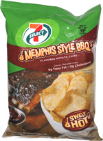 7-Select Memphis Style BBQ Potato Chips